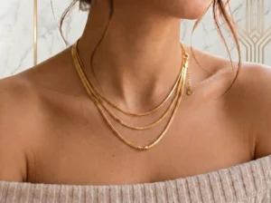 Choker Fita Dourado - (RR66) Fino Toque