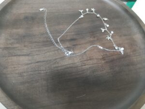 Choker Pérola Estrela e Concha Branco - (RR70)