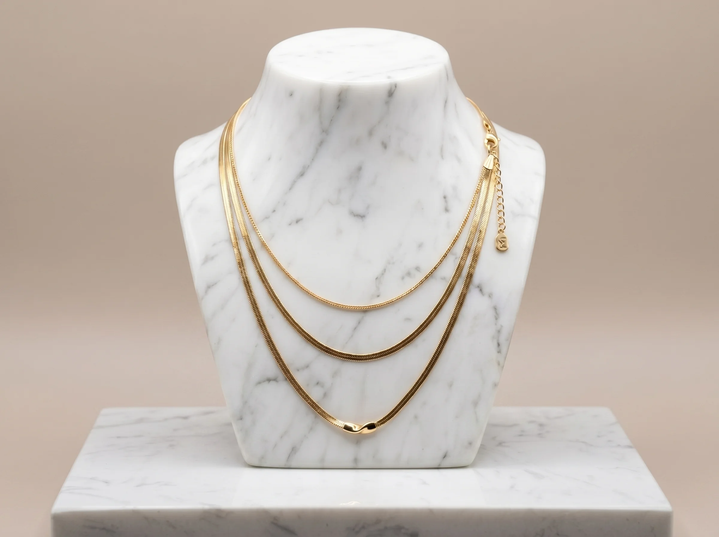 Choker Fita Dourado - (RR66) Fino Toque - Imagem 2